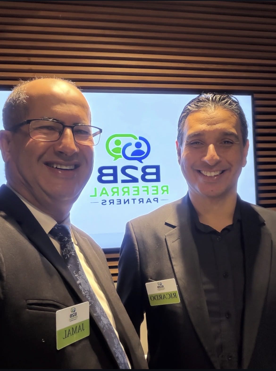 Ricardo and Jamal, founders of B2B Referral Partners
