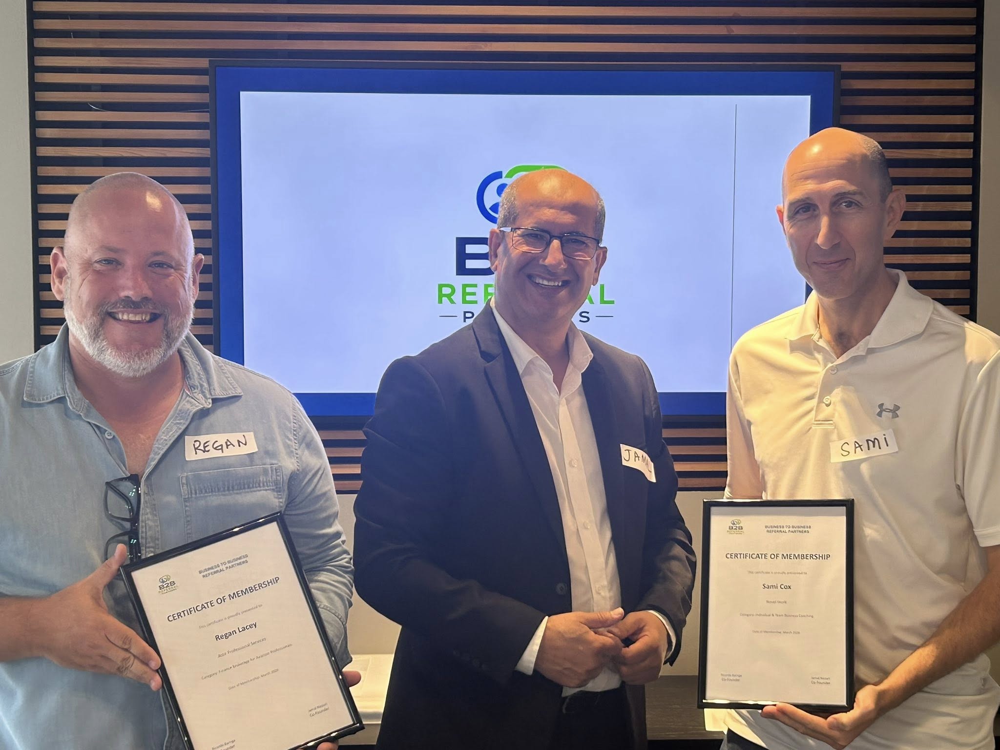 Business networking event