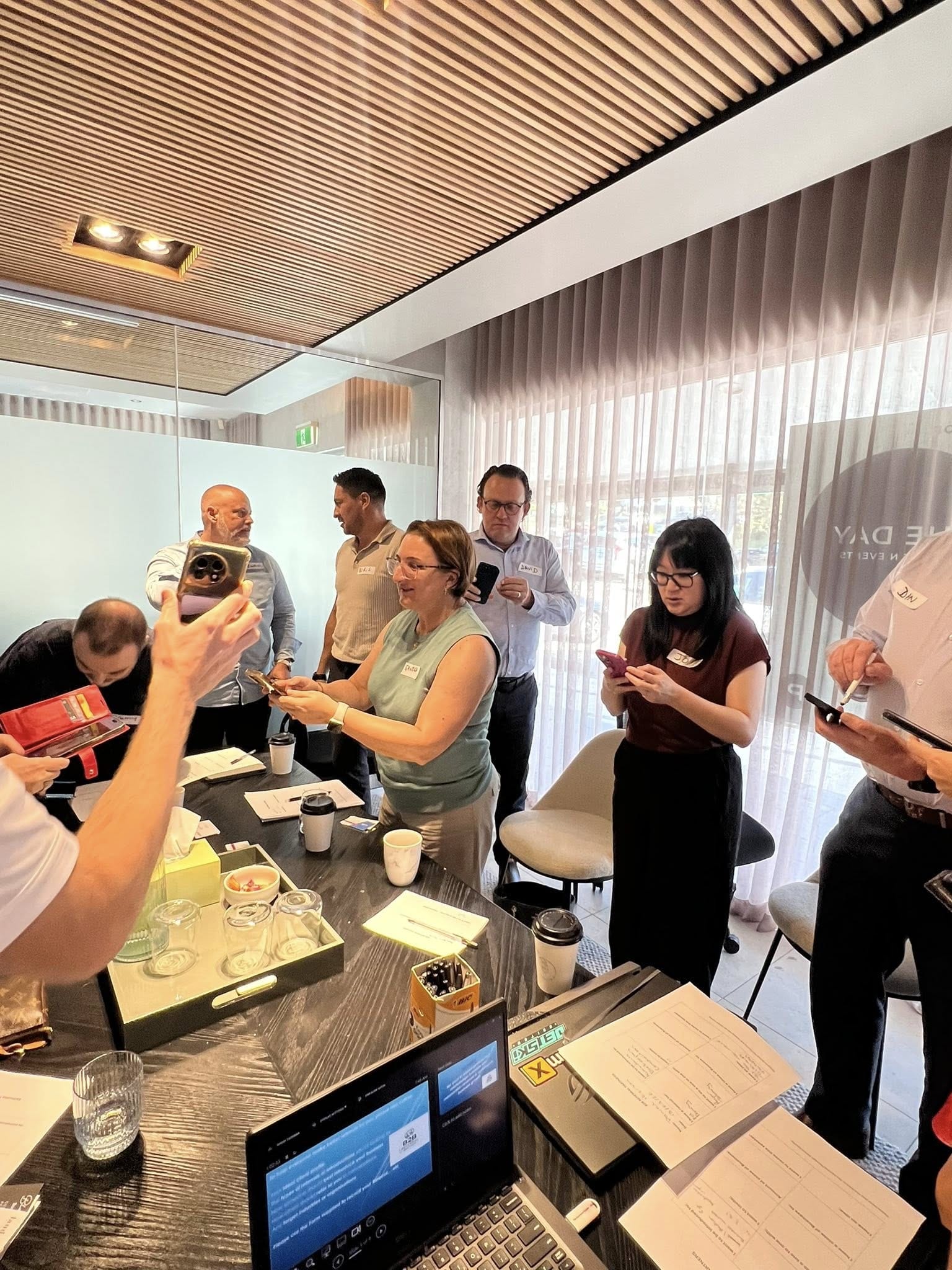 Professional business conference