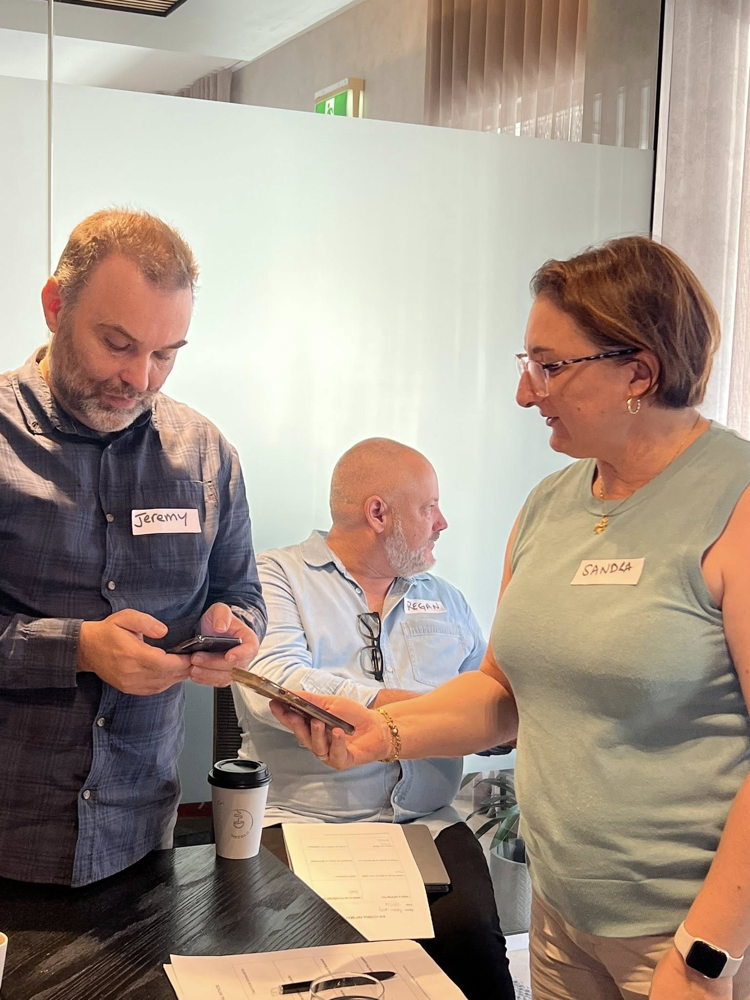 Business networking event